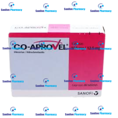 Co-Aprovel 150mg, 12.5mg Tablet (28 Tablets)